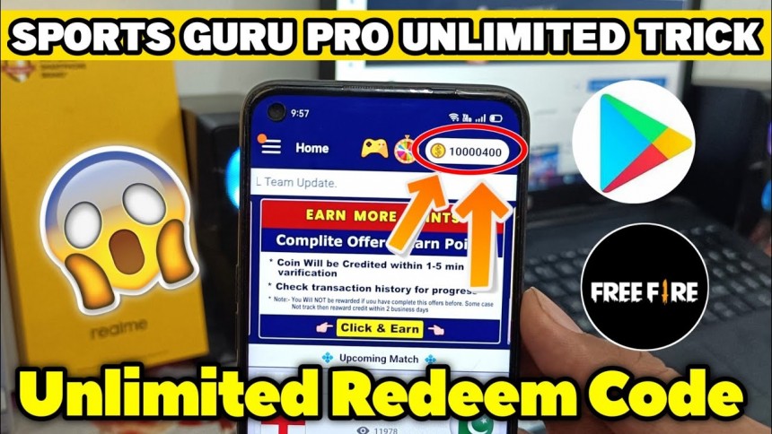 Free Redeem Code App (Live Proof) - Sports Guru Pro Apps